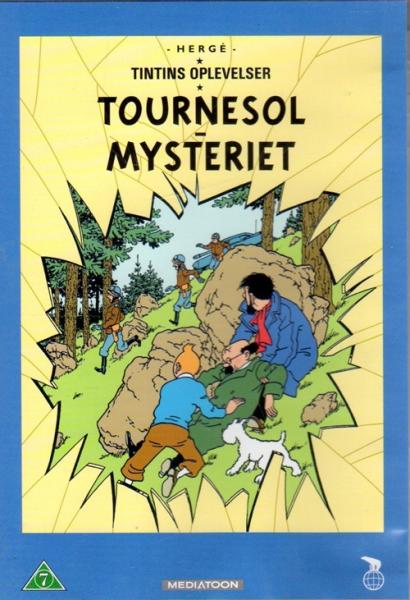 TINTIN DANISH DVD - Tournesol Mysteriet - Tim & Struppi